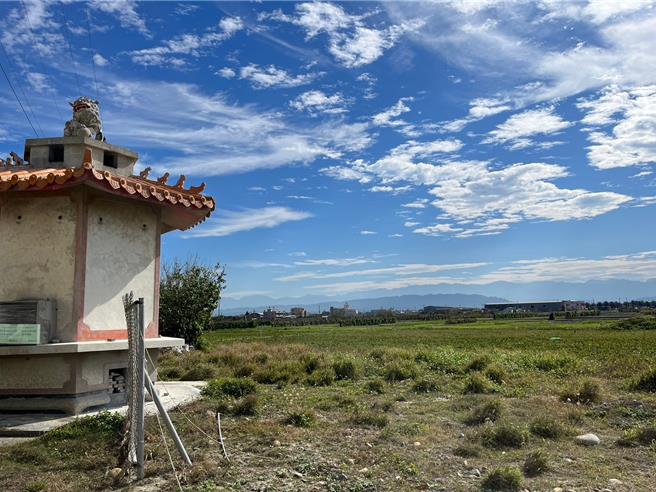 大安第10公墓公园化工程预计清明节后施工。（陈淑娥摄）