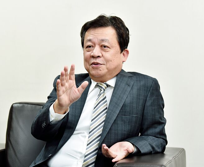 台肥董事长李孙荣表示，发展「液氨」要天时、地利、人和。图／顏谦隆