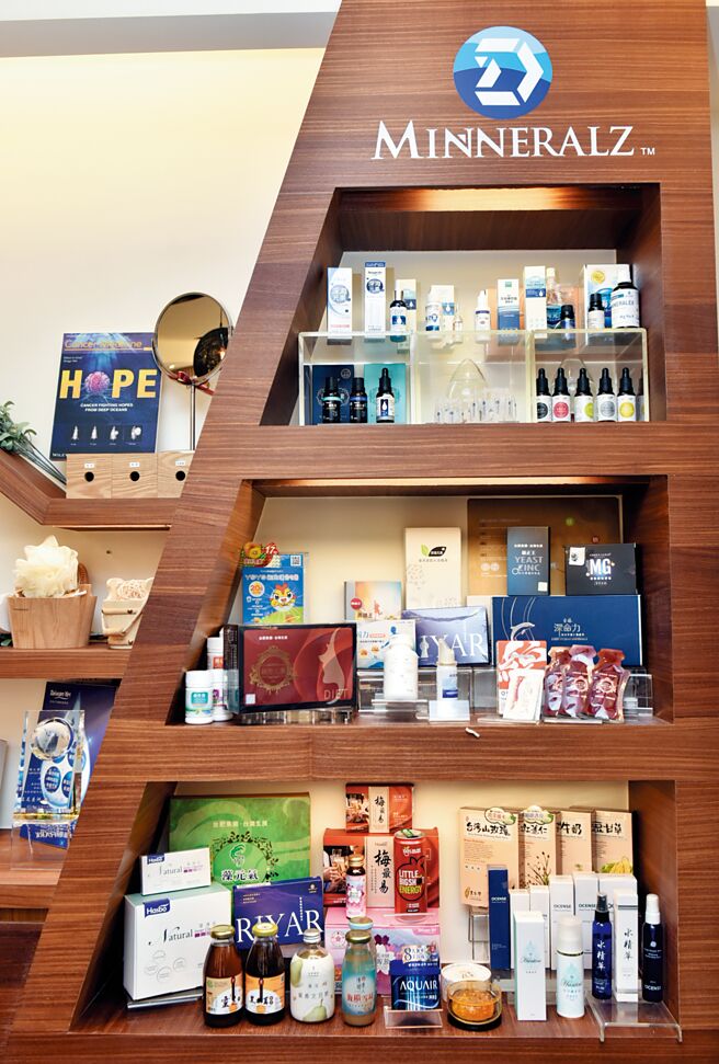 图为台肥集团子公司台海生技产品。图／顏谦隆