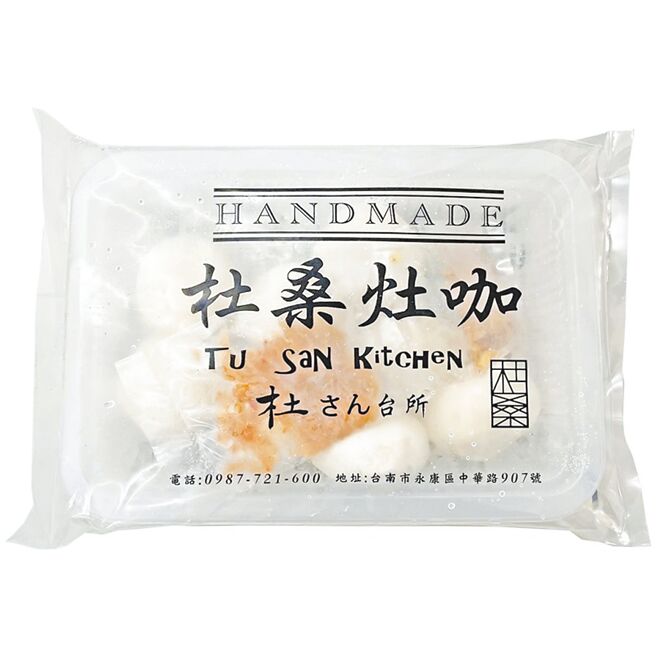 家樂福杜桑灶咖古早味鹹湯圓，105元。（家樂福提供）