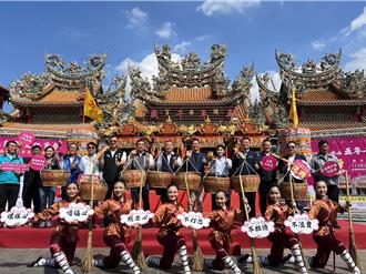 雲林吃飯擔香客上看萬人元宵登場 人口最少東道主開心迎接