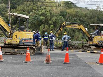 寶二水庫水源聯通管滲水搶修中 供水暫不受影響