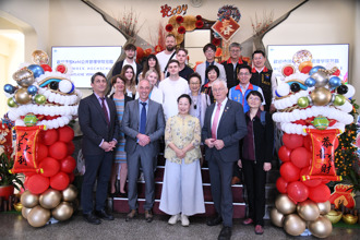 德國Kehl公共行政大學師生訪花縣府   徐榛蔚分享公共行政與政府治理