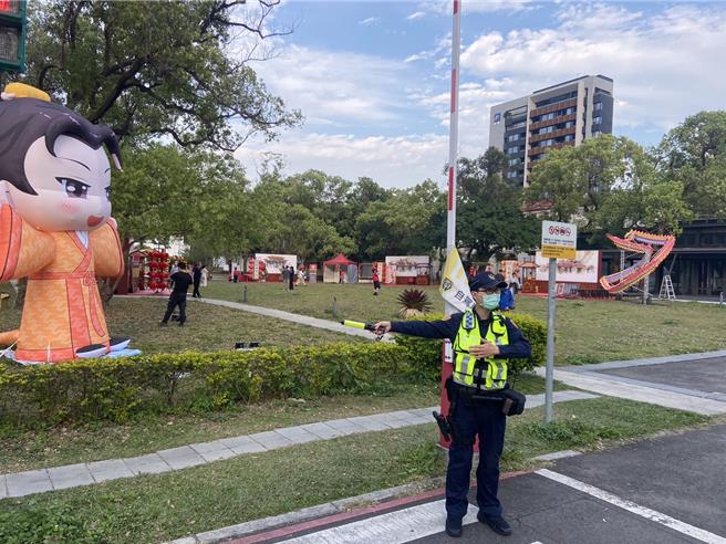 2024桃园灯会今年首度在桃园区南昌森林运动公园及虎头山创新园区举行，桃园市政府警察局将于会场周边实施交通管制。(警方提供／蔡依珍桃园传真)
