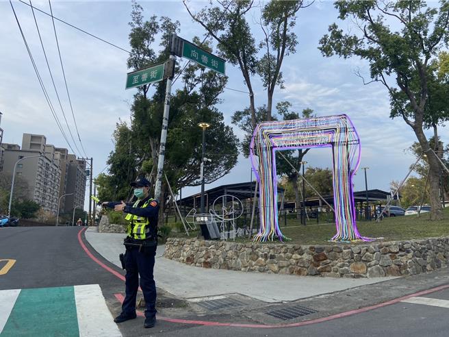 2024桃园灯会今年首度在桃园区南昌森林运动公园及虎头山创新园区举行，桃园市政府警察局将于会场周边实施交通管制。(警方提供／蔡依珍桃园传真)