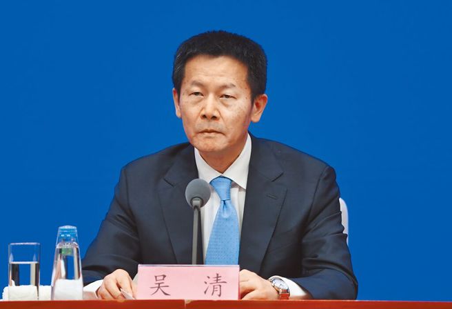 大陆证监会主席吴清春节后两天召开十余场座谈会。（中新社）