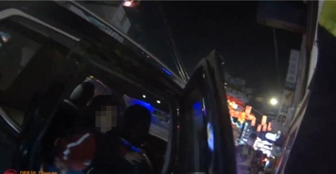 员警到场救援。（民眾提供／李京升苗栗传真）