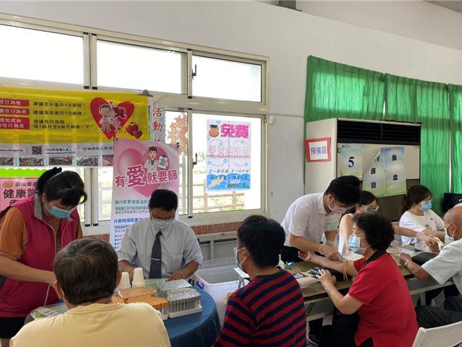 健康检查示意图。（苗栗县政府提供／李京升苗栗传真）