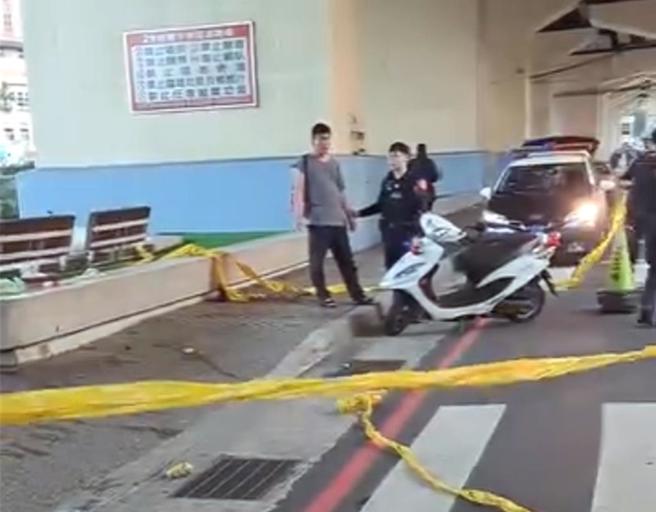 基隆市仁爱区光一路运动公园，20日下午发生一起酒友推搡导致意外身亡，当地里长也呼吁市府重视此一问题。（翻摄照片／张志康基隆传真）