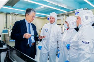 台英交流 明新科大引領英中學生入門半導體產業