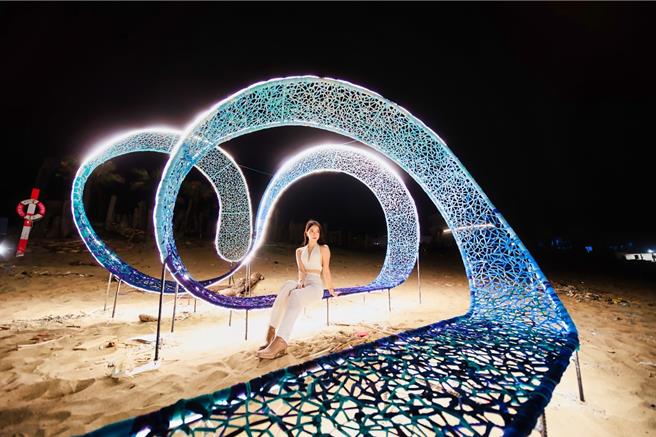 北海潮與火再奪2023倫敦設計大獎的最高殊榮白金獎肯定。（新北市景觀處提供／呂健豪新北傳真）