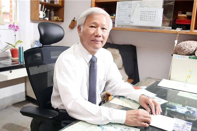 中研院院士陳培哲。（杜宜諳攝）