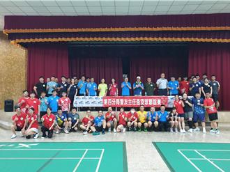 中市警四分局活化禮堂空間 打造全市警局唯一優質羽球場地