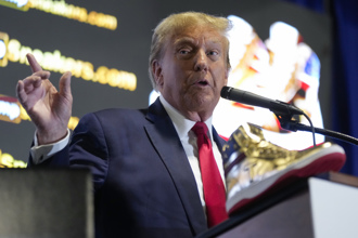 28万标得川普金球鞋是他！自曝接获高价央求「割爱」