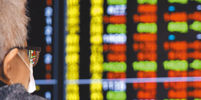 辉达财报亮眼，刺激台股上涨。（图／报系资料照）