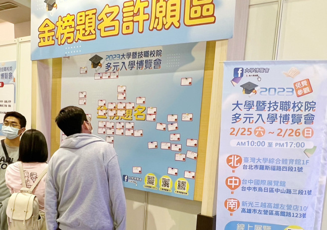 旺旺中時媒體集團主辦「大學暨技職校院多元入學博覽會」已邁向第30年。(照片/大學博覽會提供)