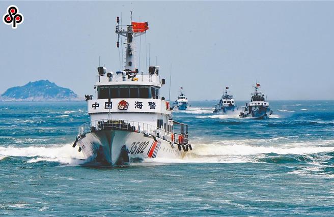 马祖海域22日下午出现2艘海警船及1艘海监船，海巡署澄清，全在限制海域外，并非外传接近南竿岛，「马祖地区状况一切正常」，海巡署将严密监控。（本报资料照片）