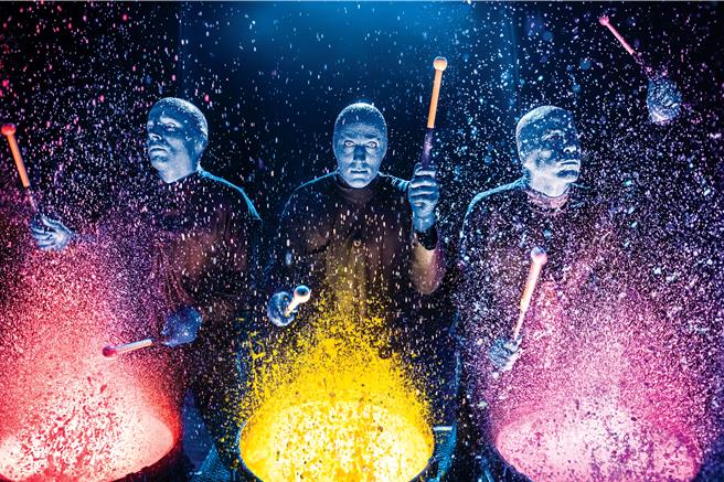 「藍人樂團」將在北中南盛大巡演。（寬宏藝術提供）