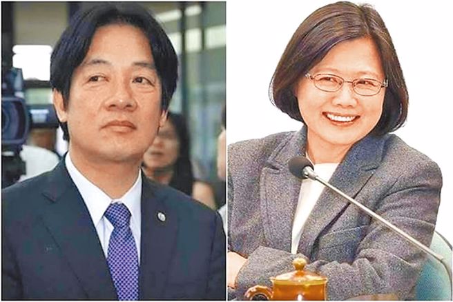 賴清德(左)上台後的施政，能否與蔡英文(右)做出差別？為外界所關注。（合成圖／示意圖／資料照）