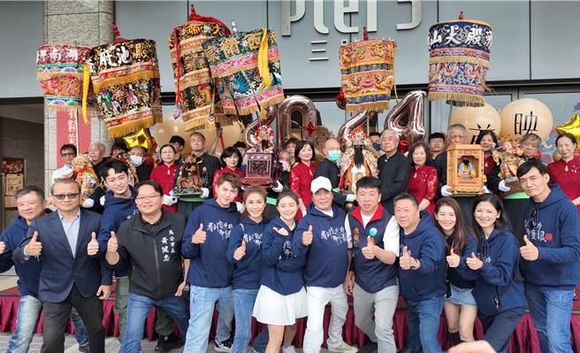 《看到靈魂的那隻眼 師公》主創團隊出席澎湖全球電影首映會。（鳳凰藝能提供）