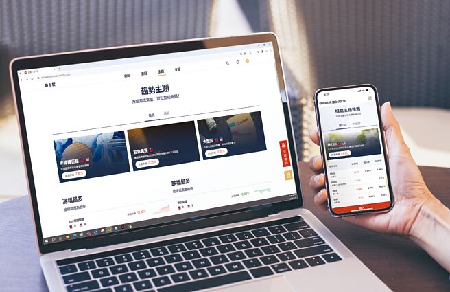 「丰存股」红包理财，推出两大智能选股。图／永丰金证券