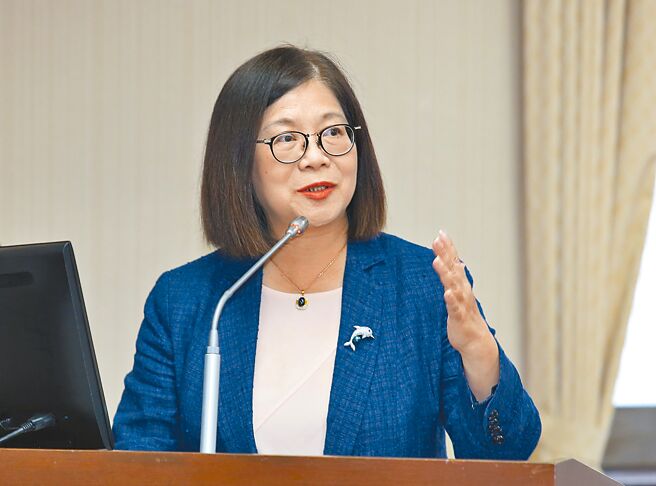 海洋委员会主委管碧玲重申支持海巡严正执法。（本报资料照片）