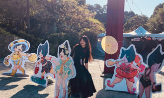 天元宮櫻花季完美落幕 首度結合國際藝術家及時尚潮玩IP  幕後推手是她