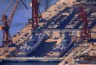 中國造船能力遠超美國 美智庫：軍艦品質比數量更重要