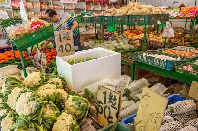 一名男子在土城區學府市場看到，女顧客朝著攤商老闆下跪。（示意圖：shutterstock／達志）