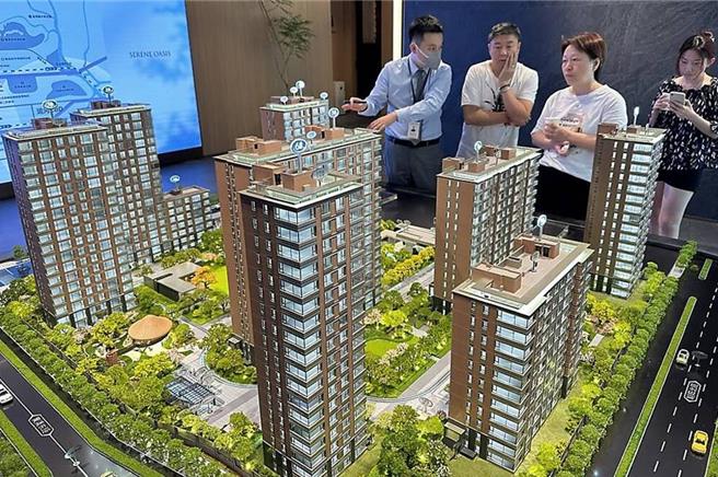 大陆国家统计局23日公布数据显示，今年1月份，一线城市新建商品住宅销售价格月跌0.3％，降幅比上月收窄0.1个百分点。（中新社资料照片）