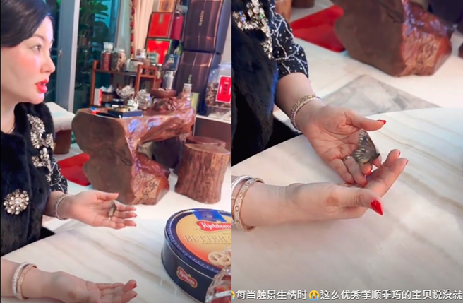 蔡天鳳母親「五姐」分享女兒顯靈回家。（圖／翻攝自抖音）