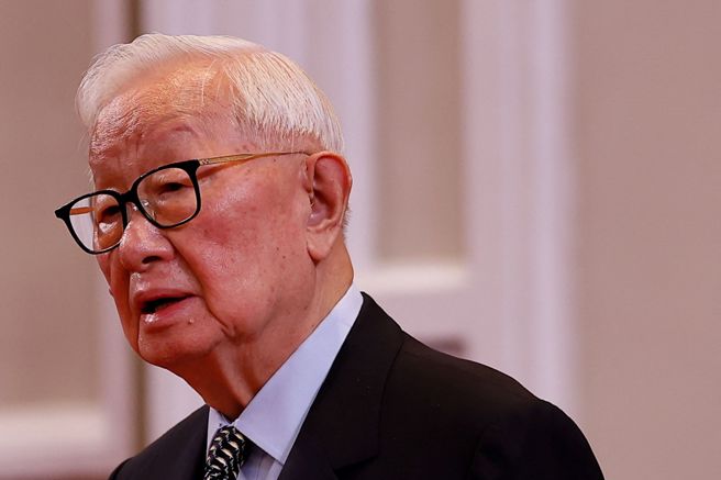 台积电创办人张忠谋已退休，但他在业界仍有举足轻重的地位。（图／路透社）