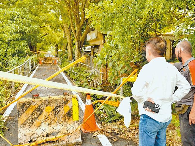 封阻八個月，屏東市往麟洛自行車道市公所決議代管。(資料照)