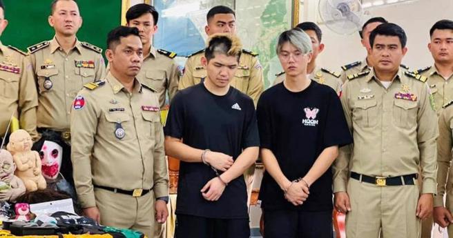 「晚安小鸡」与同伙「阿闹」被判2年有期徒刑。（图／翻摄自Hun Many脸书）