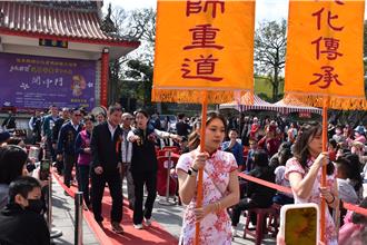 苗縣頭份永貞宮「士子開中門」24日登場 4博士榮耀過中門