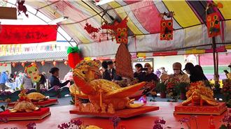 澎湖元宵乞龜重頭戲登場 3千萬元黃金大金龜現身