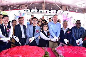 台中新丁粄節東勢登場 120斤龜粄超吸睛