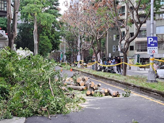 台北市建管處長虞積學今(24)日上午表示，目前回填工作仍持續進，預計今日下午3、4時許才能先將內部回填完成，後續再進行外部道路回填作業，盼能在明(25)日搶通道路。（黃敬文翻攝）