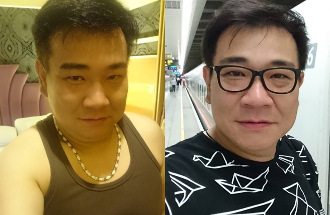 白雲搖身變成型男。（圖／翻攝自白雲 天空的家臉書）