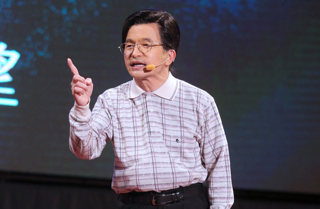 唐从圣当年模仿陈水扁走红。（图／中时资料照片）