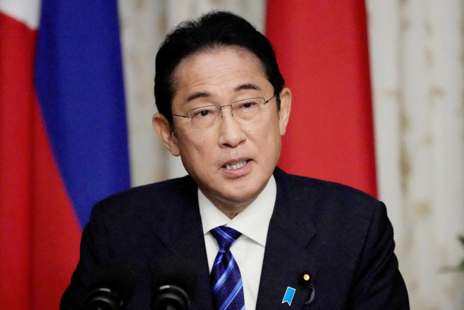 日本首相岸田文雄。（圖/路透）