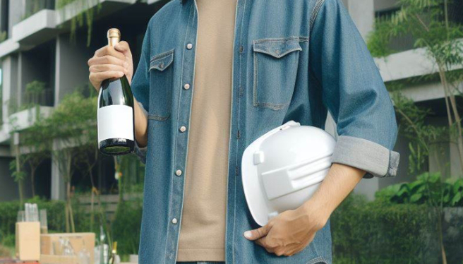 28歲男民宅前吵鬧遭勸阻，舉石塊砸車、持安全帽傷人遭逮。（示意圖／AI製圖）
★《中時新聞網》關心您：飲酒過量，有礙健康。酒後不開車，安全有保障！
