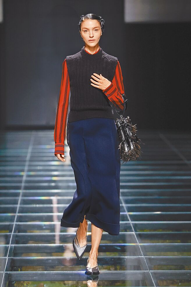 超模Mariacarla Boscono。（Prada提供）