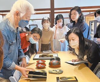 日本漆藝大師進駐 傳授沈金技法
