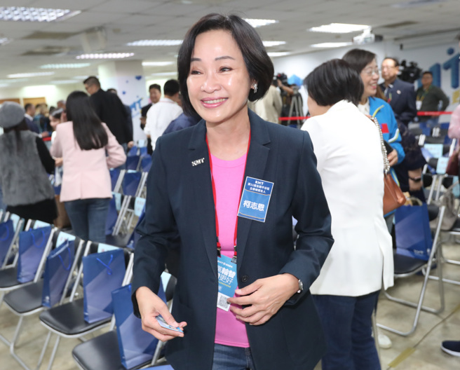 国民党立委柯志恩。（资料照,郑任南摄）