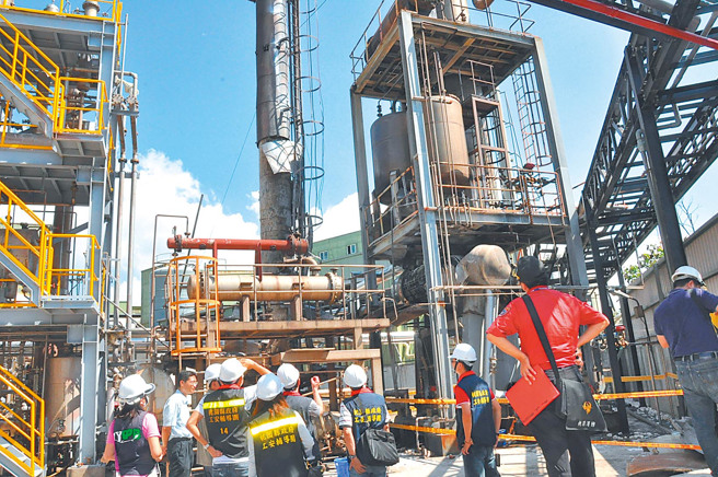 台硝公司桃园厂。（资料照／中时、杨明峰摄影）