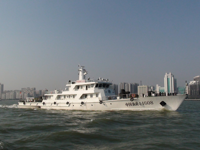 大陆渔政船。（示意图，非本事件新闻照片。中新社资料照片）