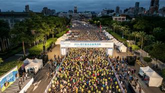 渣打台北公益馬拉松逾2.2萬人參加！一張圖震撼了
