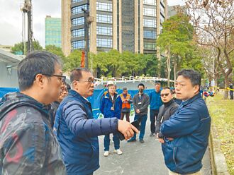 台北 庆城街塌陷处填平 开放双向通车