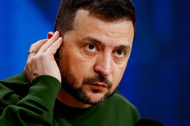 乌克兰总统泽伦斯基。（图／路透）